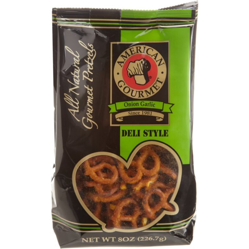 American Gourmet Onion & Garlic Pretzels