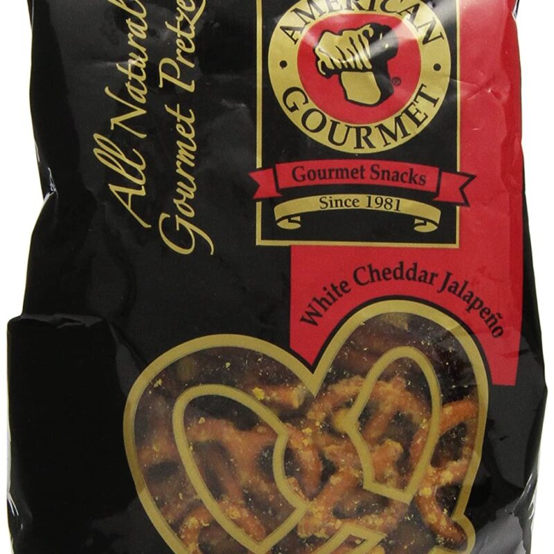 American Gourmet White Cheddar Jalapeno Pretzels