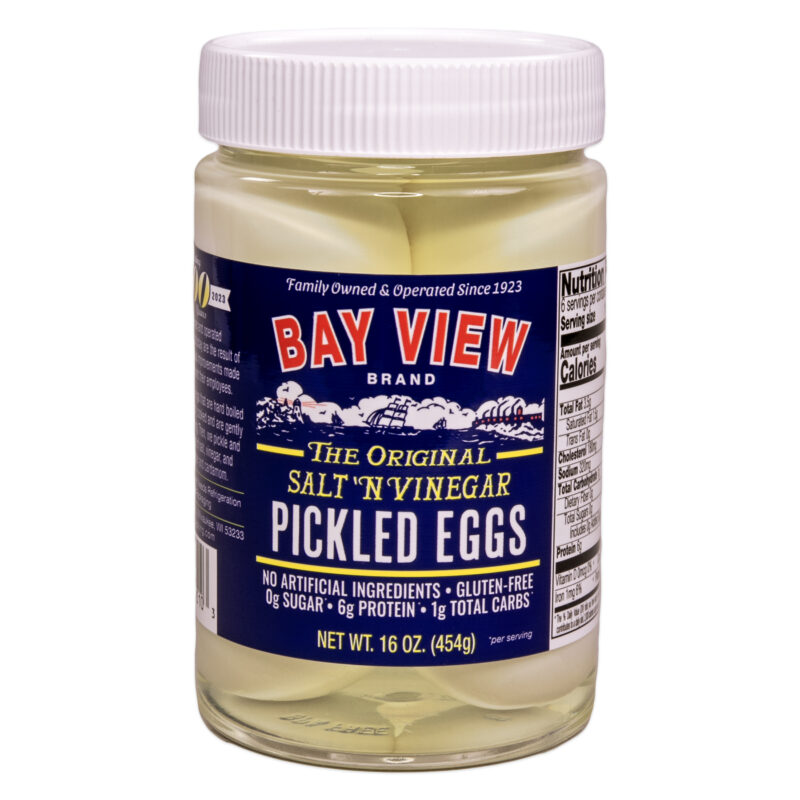 Bay View Original Salt ‘N Vinegar Pickled Eggs - 16 oz.