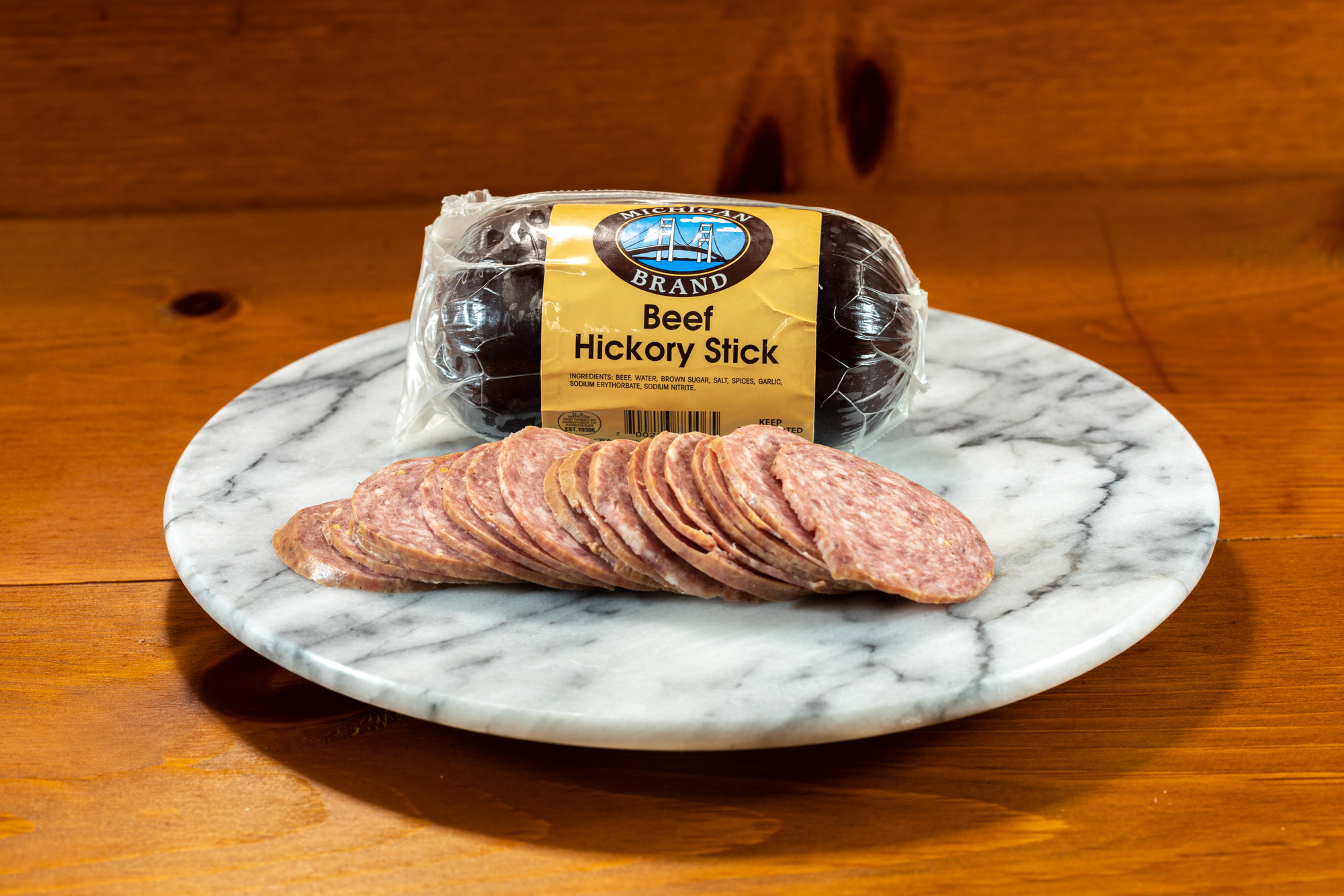 Michigan Brand Beef Hickory Stick - 1 lb.