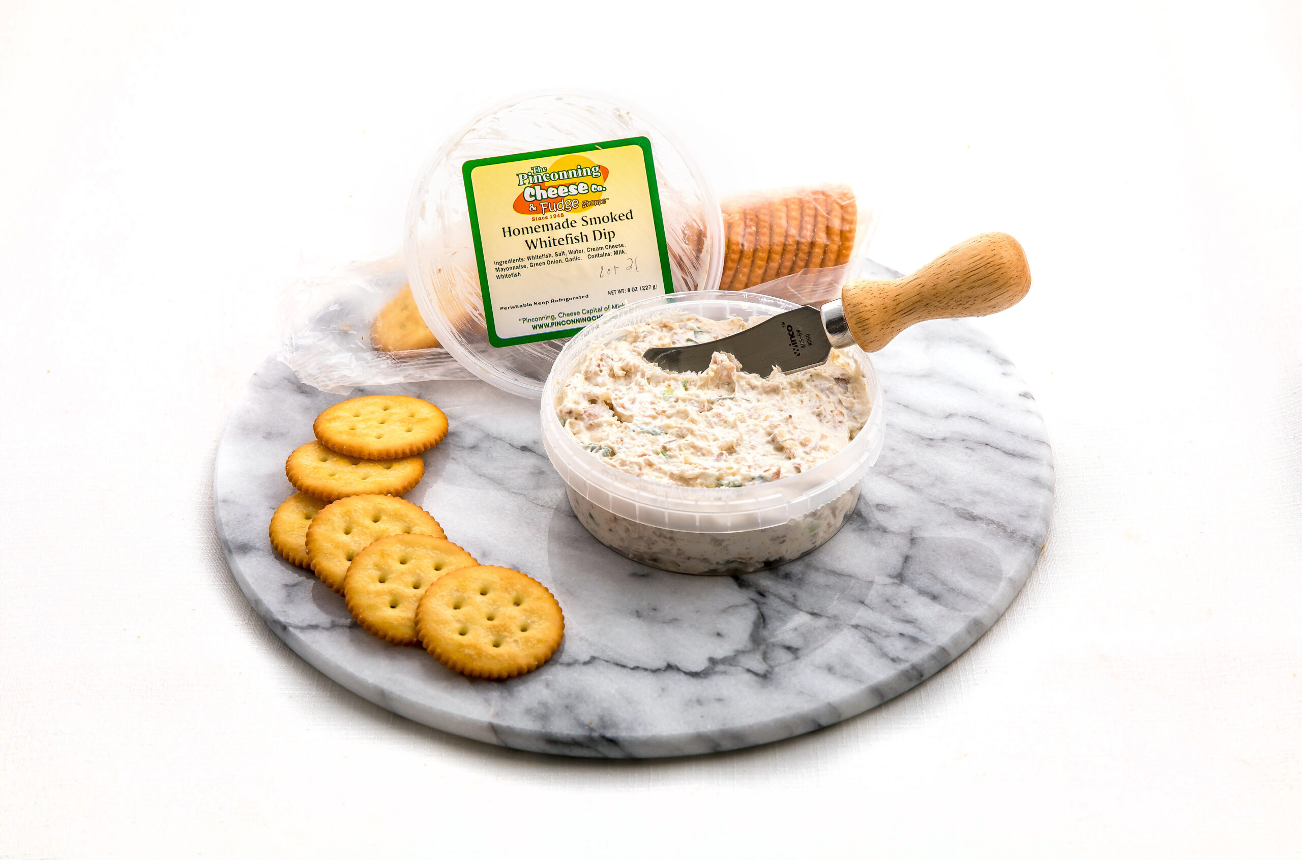 Homemade Smoked Whitefish Dip - 8 oz.