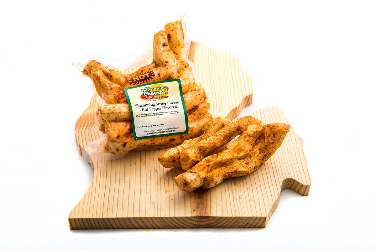 1 lb. Hot Pepper String Cheese