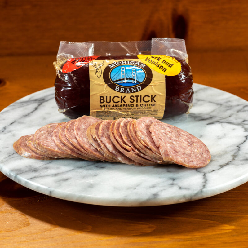 Michigan Brand Venison Buck Stick with Jalapeno & Cheese - 1 lb.