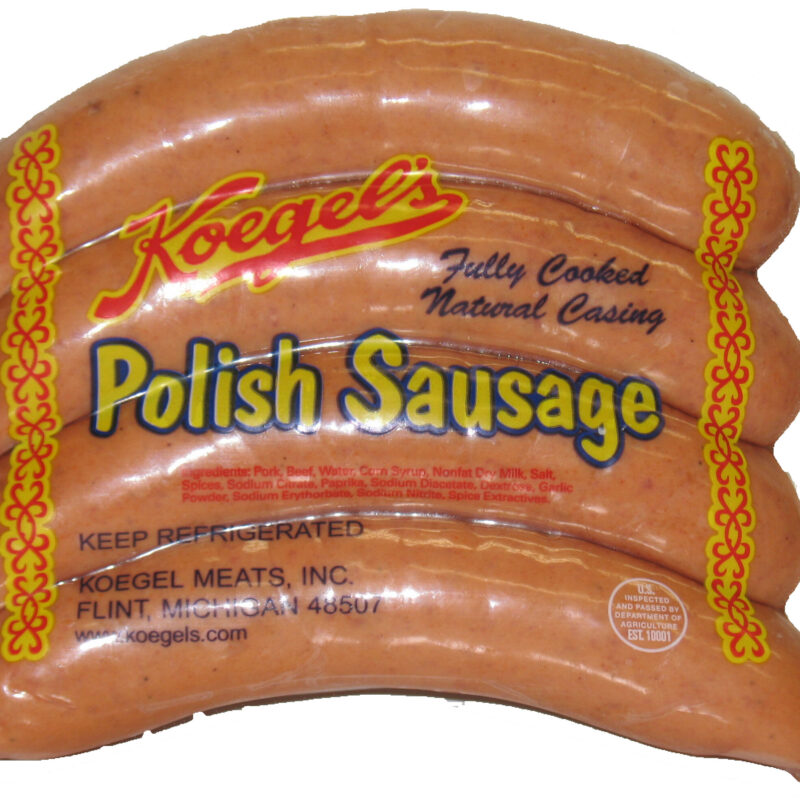 Koegel's Polish Sausage 6" Natural Casing - 4 count