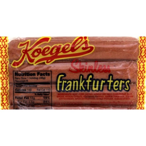Koegel's Skinless Frankfurter Hot Dogs