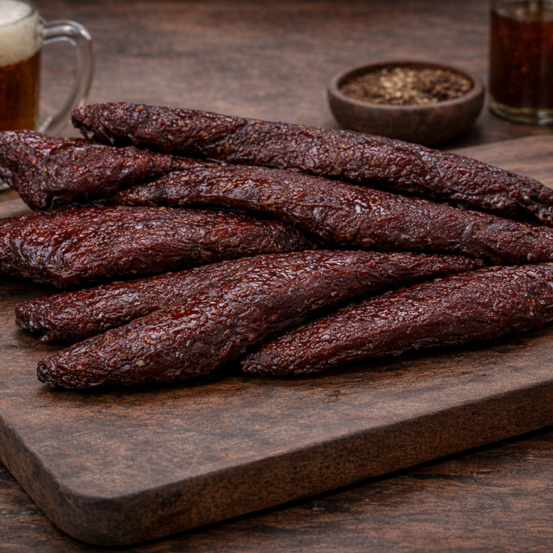 1 lb Beer Flavored Beef Jerky