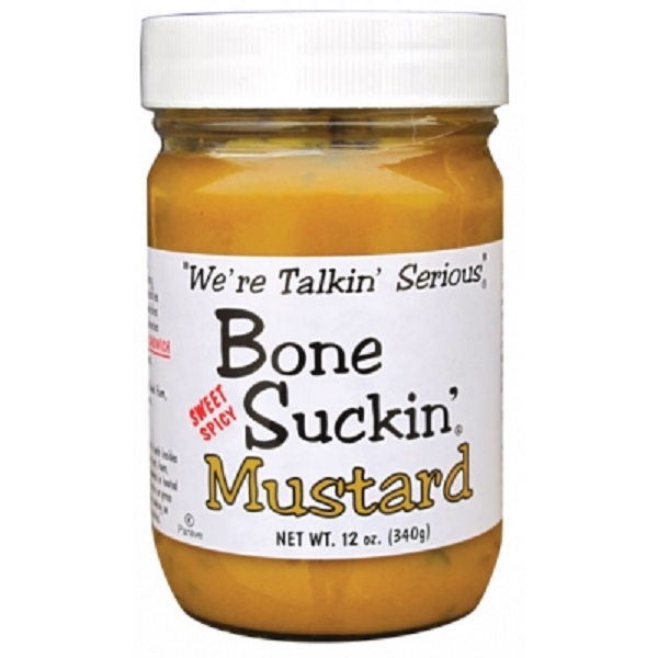Bone Suckin' Sweet & Spicy Mustard 12 oz.