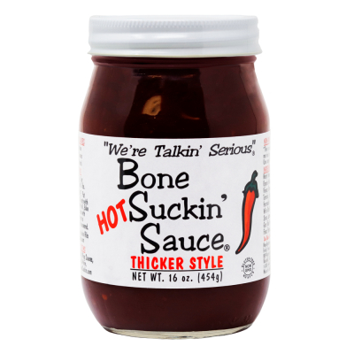 Bone Suckin' HOT Thicker Style Barbecue Sauce