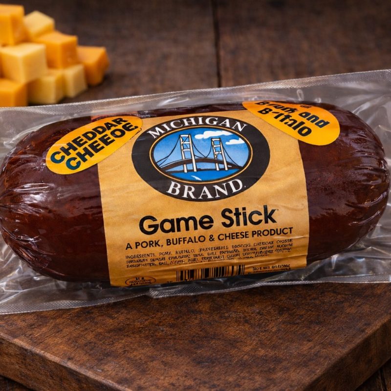 Michigan Brand Buffalo Game Stick with Cheddar Cheese - 1 lb.