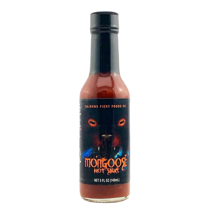 Mongoose Extreme Venomous Hot Sauce, 5oz.