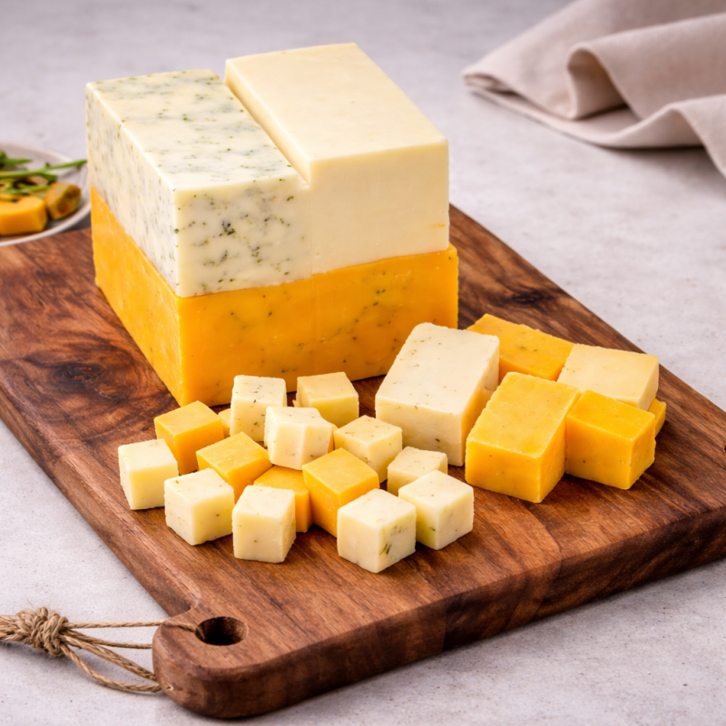 1 lb. Charcuterie Block Cheese