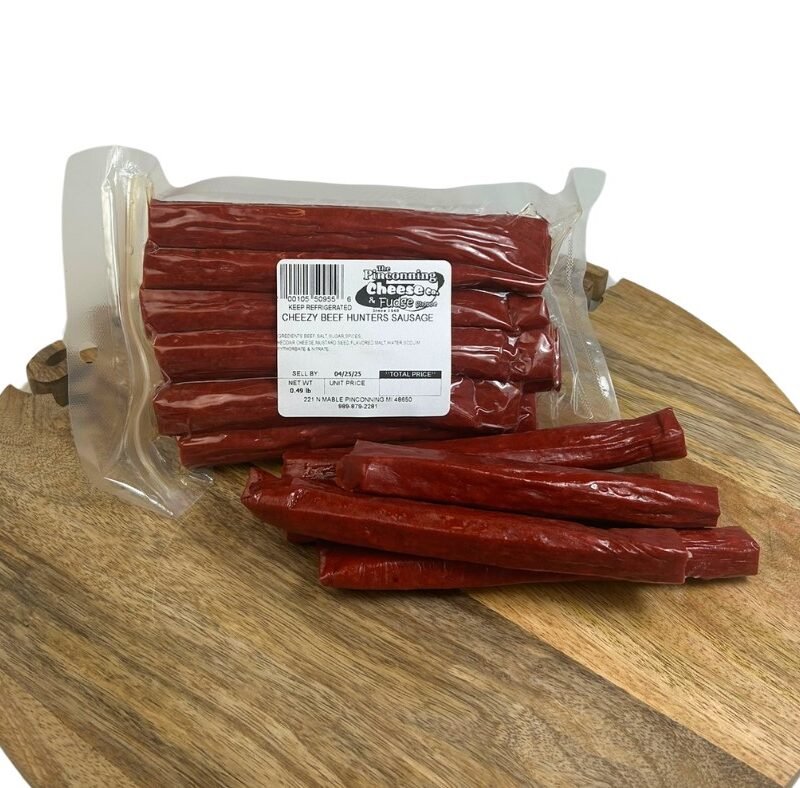 1 lb. Cheesy Beef Hunter's Sticks