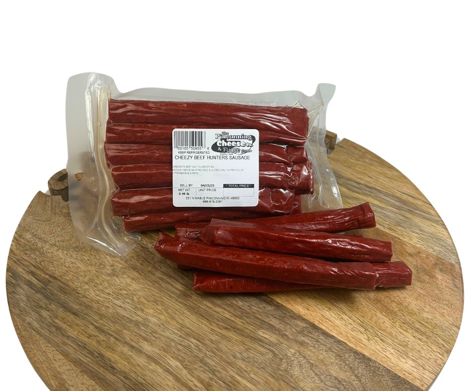 1 lb. Cheesy Beef Hunter's Sticks
