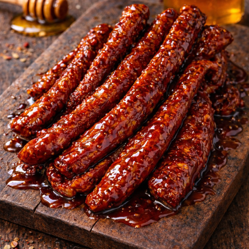 1 lb Honey BBQ Chicken Jerky
