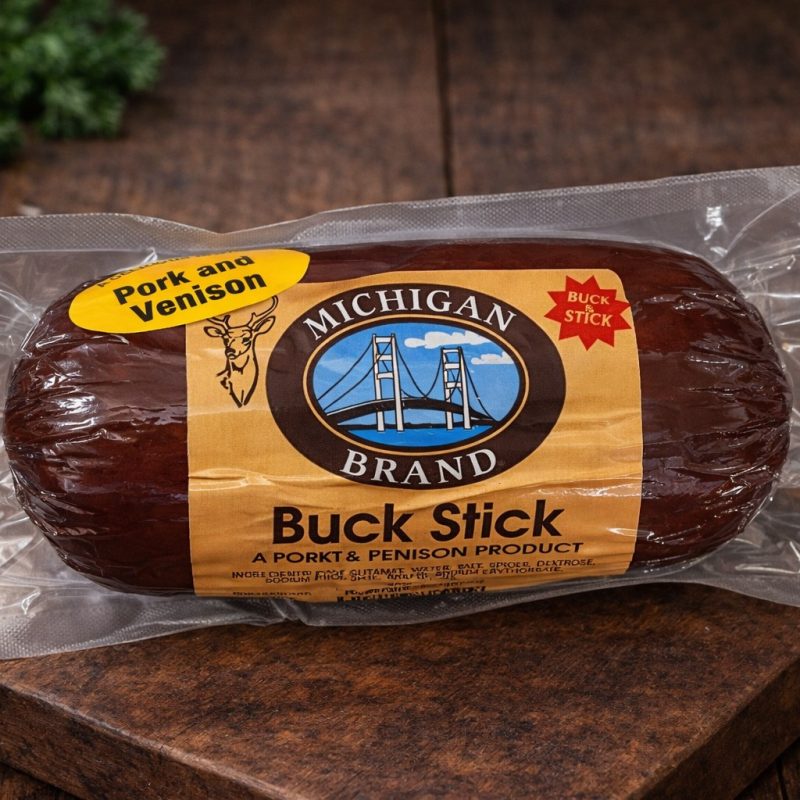 Michigan Brand Hot & Spicy Venison Buck Stick - 1 lb.