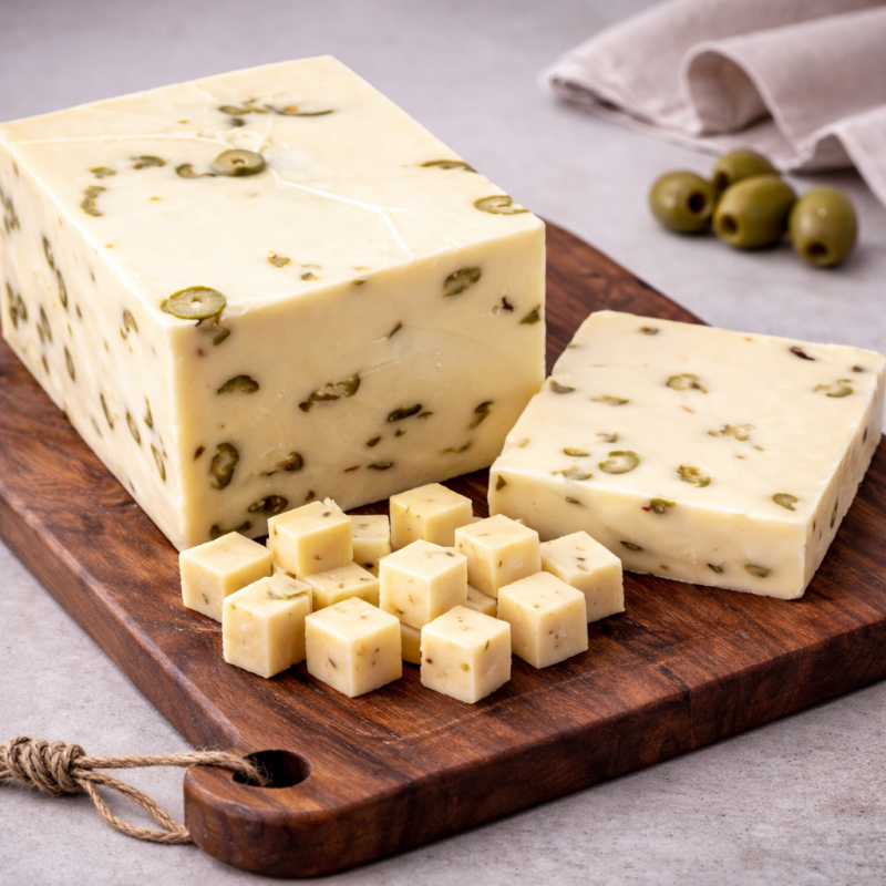 Olive Cheddar Cheese