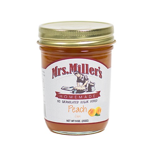 Mrs. Miller's Peach Jam No Granulated Sugar Added