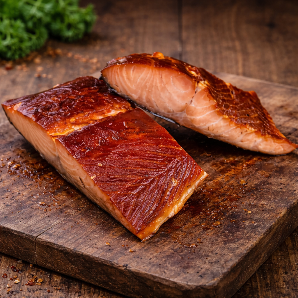 Boneless Smoked Salmon Fillet - 1 lb.
