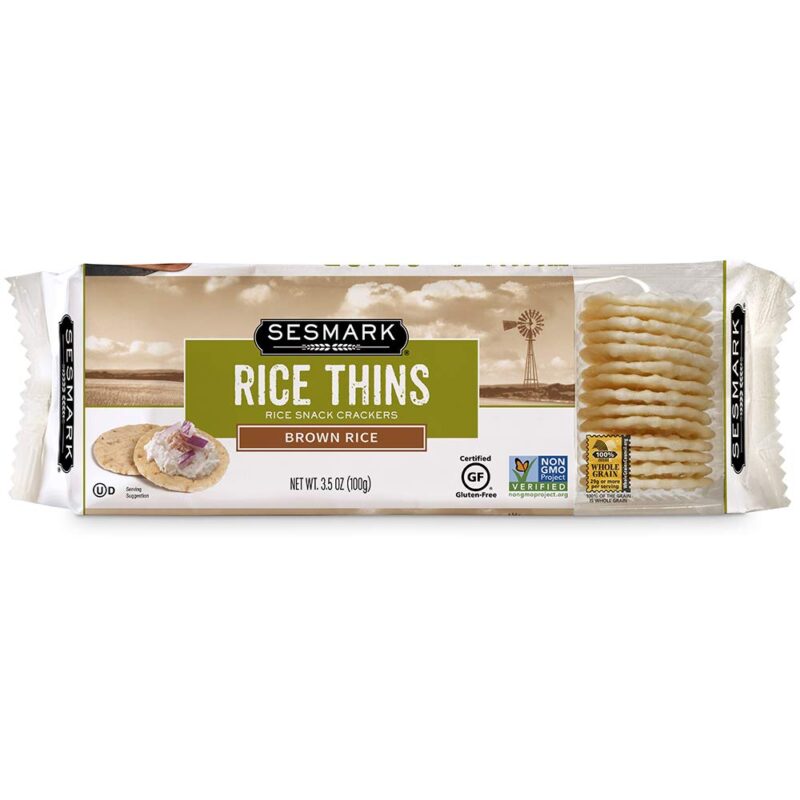 Sesmark Brown Rice Crackers