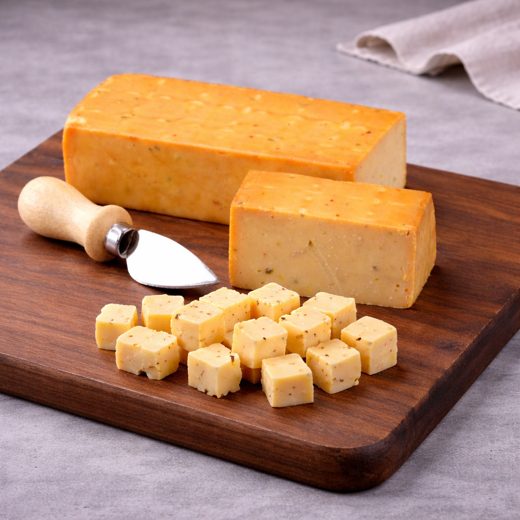 1 lb. Smoked Hot Pepper Cheese