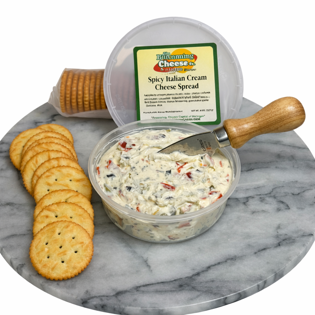 Spicy Italian Cream Cheese Spread - 8 oz.