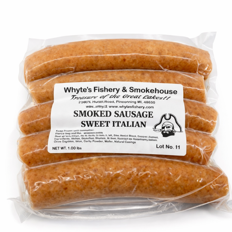 1 lb. Smoked Fish Sausage