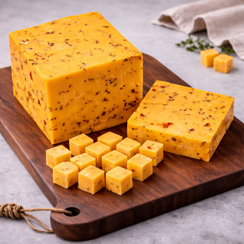 1 lb. Tomato & Basil Cheddar