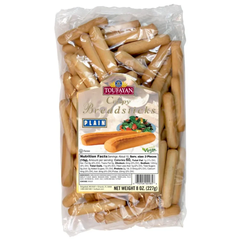 Toufayan Plain White Breadsticks