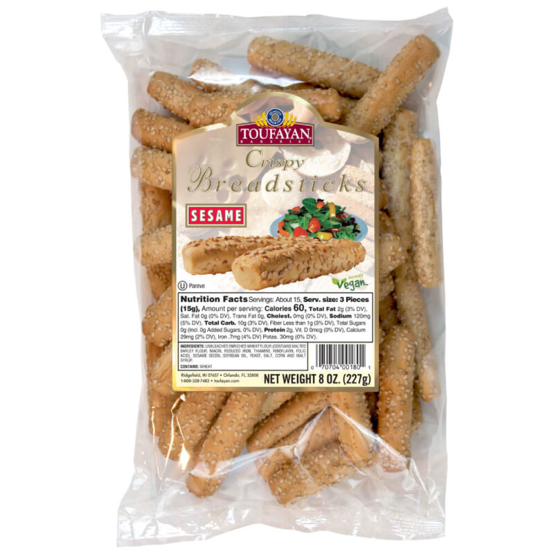 Toufayan Sesame Breadsticks