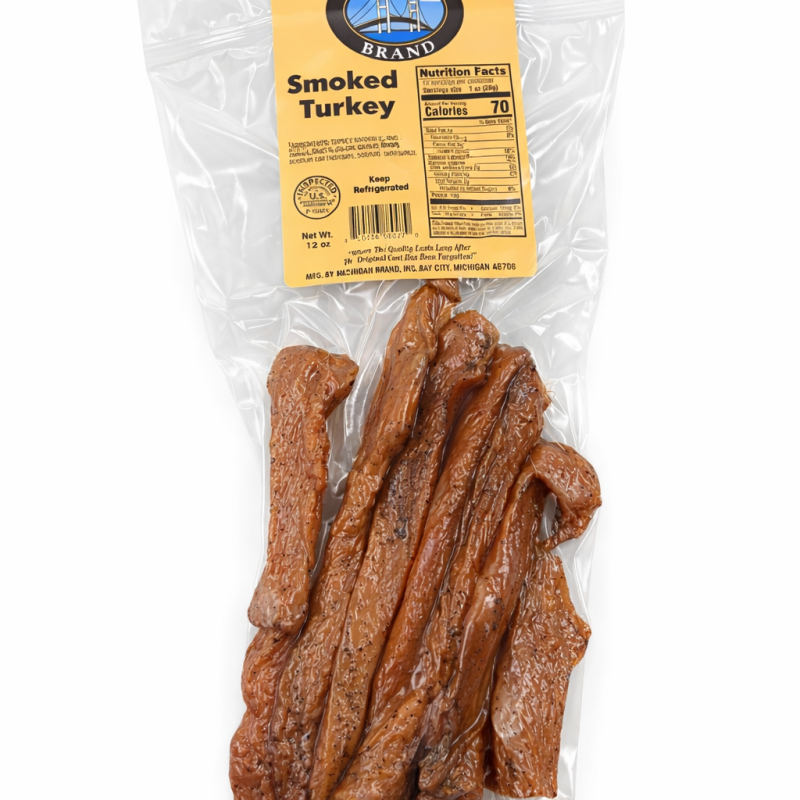 Michigan Brand Turkey Jerky 12oz. - Gift Item No. 20