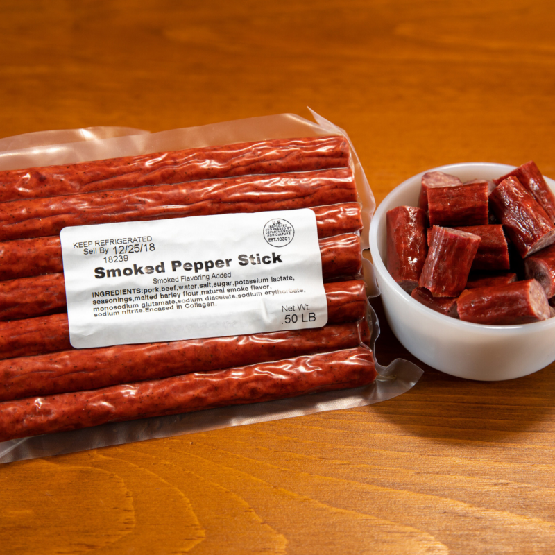 Smoked Pepper Snack Sticks