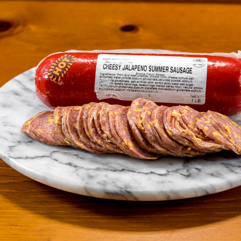 1 lb. Cheesy-Jalapeno Summer Sausage