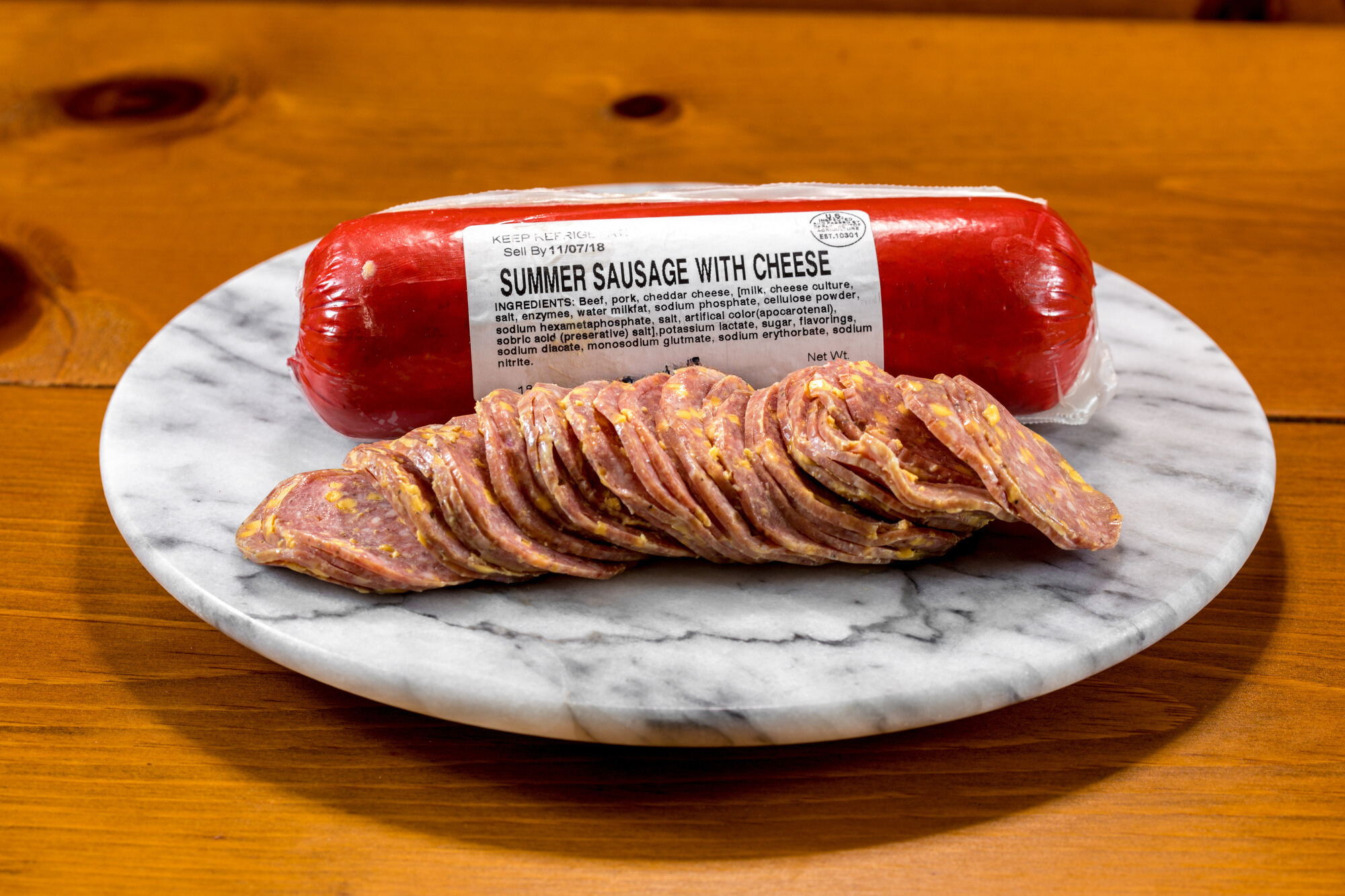 1 lb. Summer Sausage with Cheese