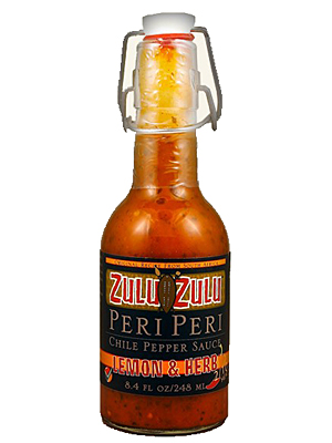 Zulu Zulu Peri Peri Lemon & Herb Chile Pepper Sauce